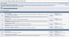 Desktop Screenshot of forum.coppermine-gallery.net