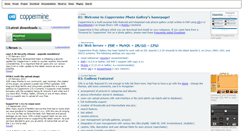 Desktop Screenshot of coppermine-gallery.net
