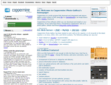 Tablet Screenshot of coppermine-gallery.net